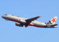 Un Airbus A320 de JetStar Asia, la compagnie exploitera bientôt une nouvelle ligne entre Singapour et Hat Yai