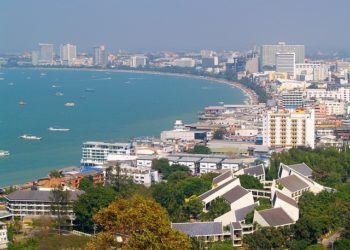 Vue sur la ville de Pattaya