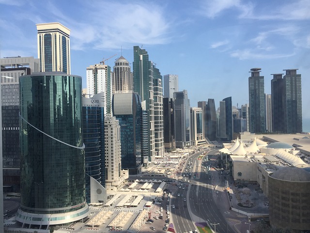 Vue sur Doha, la capitale du Qatar