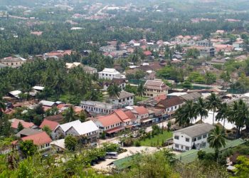 La ville de Luang Prabang, au nord du Laos