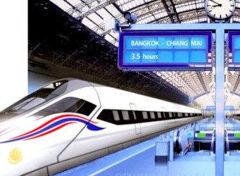 Le Train à Grande Vitesse Bangkok-Chiang Mai Estimé à 420 Milliards de Bahts