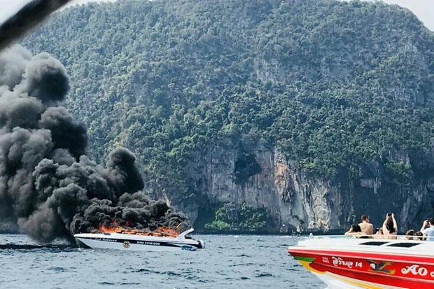 Une personne est morte et plusieurs ont été blessées dans l'incendie survenu sur une vedette "speedboat" au large de Koh Phi Phi