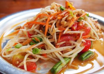 À Krabi la salade Som Tam est la plus chère de Thaïlande