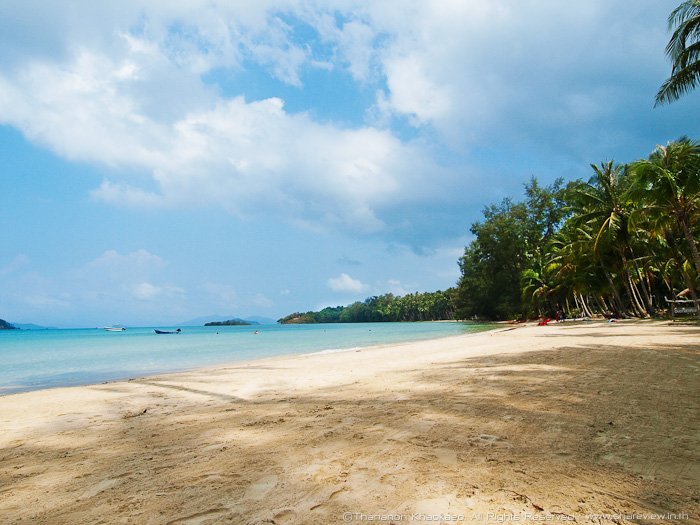 Une plage sur l'île de Koh Mak