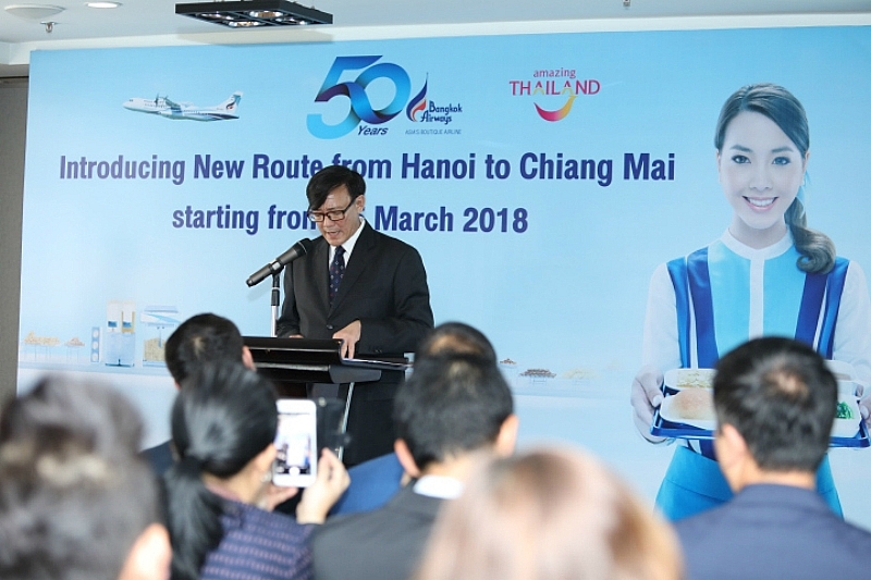 La compagnie aérienne thaïlandaise Bangkok Airways ouvrira prochainement une nouvelle ligne entre Chiang Mai et Hanoï