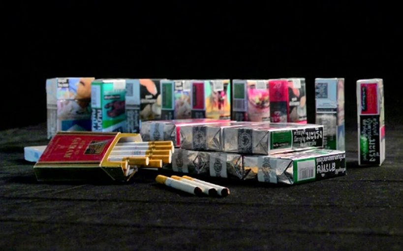 La consommation de cigarettes de contrebande en Thaïlande a doublé sur un an