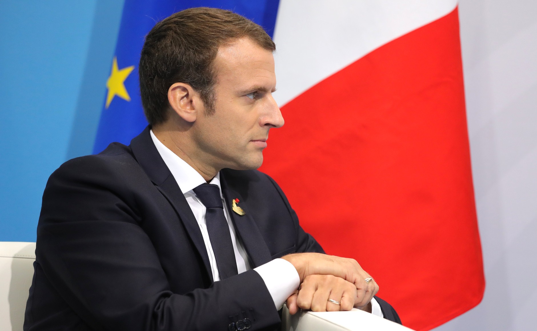 Le président français Emmanuel Macron a prononcé un discours devant le Parlement européen de Strasbourg, mardi