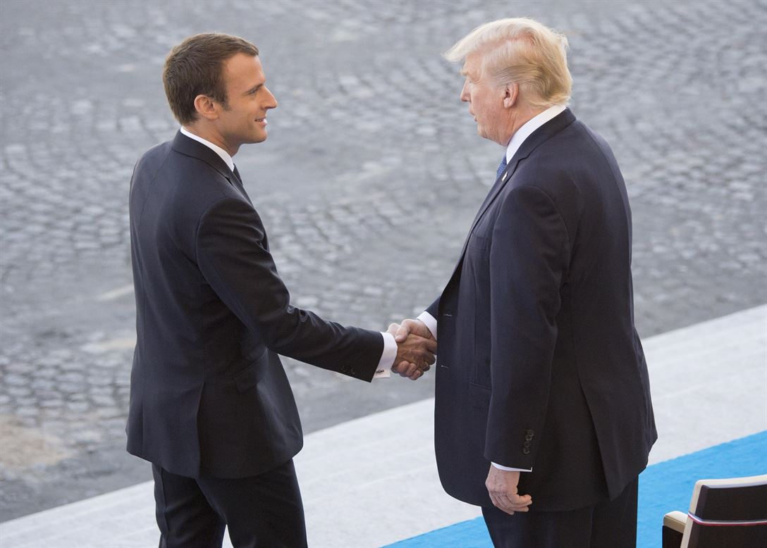 Le président américain Donald Trump accueillera le président français Emmanuel Macron à la Maison-Blanche lundi pour une visite d'État officielle, la première de sa présidence.