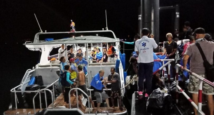 Au moins un mort et plusieurs dizaines de touristes chinois disparus sont à déplorer après le naufrage de deux bateaux au large de Phuket