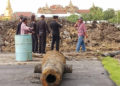 Bangkok : un canon vieux de plus de deux siècles retrouvé face au Palais Royal