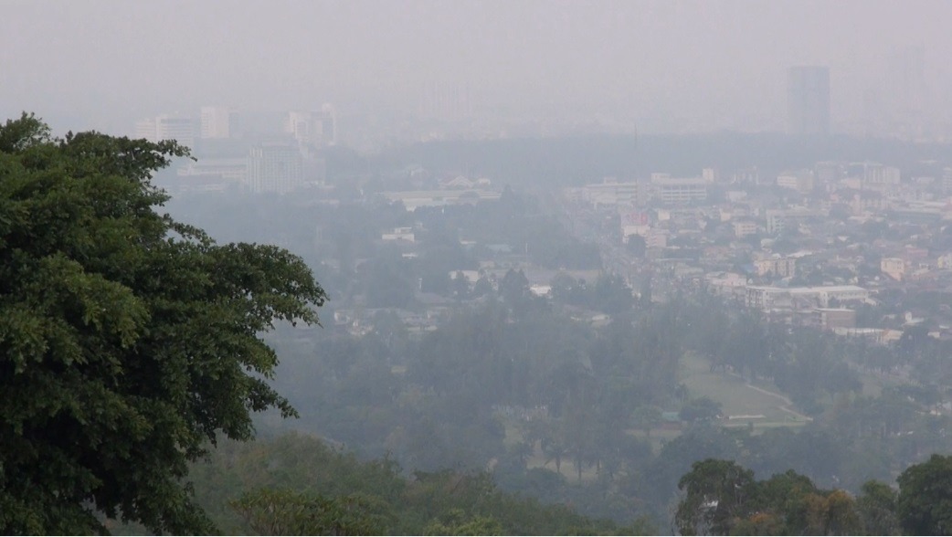 Certaines provinces du sud de la Thaïlande sont actuellement affectées par des fumées provenant des incendies de forêt en Indonésie