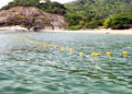 Hua Hin : un filet anti-requin installé au large de la plage