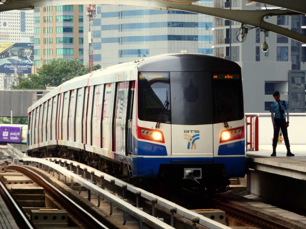 Bangkok la portion de BTS SamrongKheha ouvrira le 5