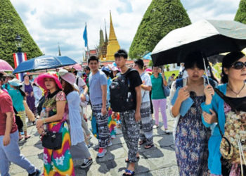 Thaïlande : baisse du nombre de touristes en octobre
