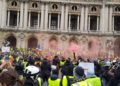 Gilets jaunes : nombre de manifestants en baisse samedi