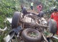Cinq Thaïlandais meurent après la chute de leur voiture dans un ravin au Laos