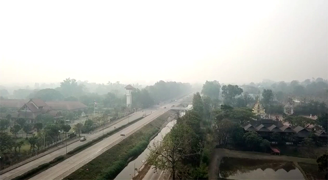 Pollution : le nord de la Thaïlande continue de souffrir sous le smog