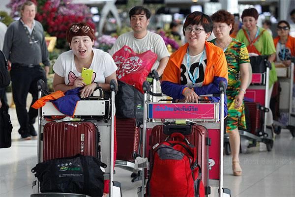 Les touristes chinois de retour en Thaïlande