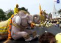 Des éléphants d'Ayutthaya paradent à Bangkok pour honorer le Roi de Thaïlande