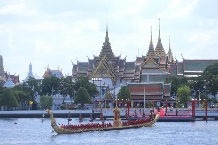 La procession de barges Royales en l'honneur du Roi de Thaïlande aura lieu le 24 octobre 2019 à Bangkok