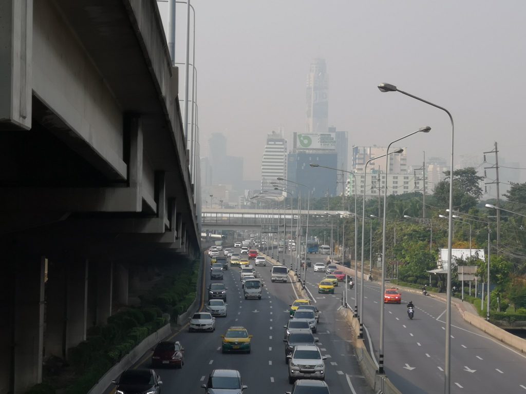 Le smog de retour dans la capitale thaïlandaise Bangkok