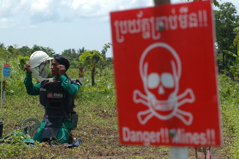 Le nombre de victimes des mines terrestres au Cambodge augmente de plus de 40 % cette année