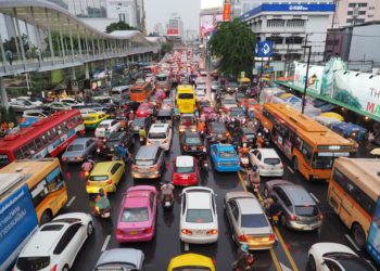 Bangkok, 11e ville la plus affectée par les embouteillages au monde