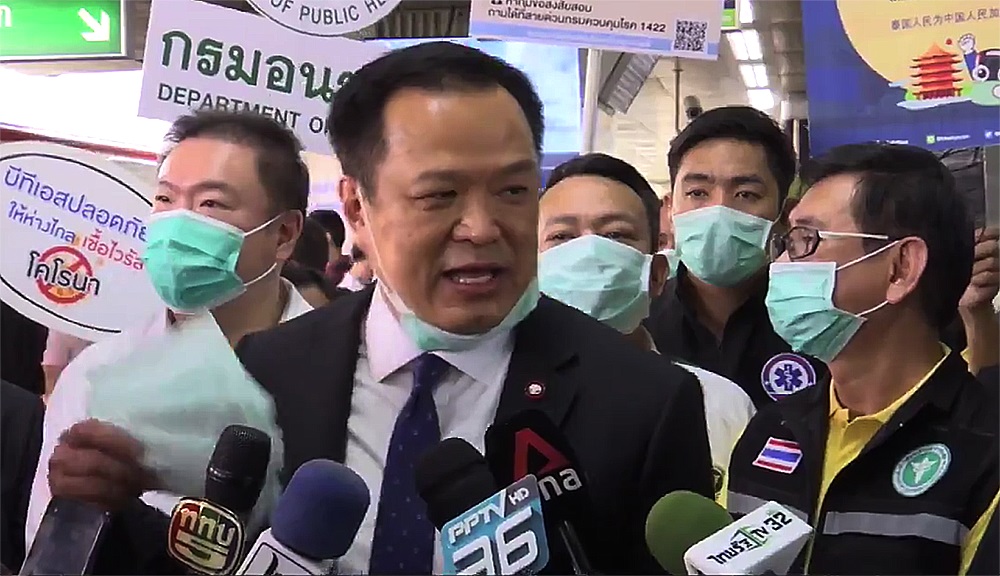 Thaïlande : le ministre de la Santé dérape et appelle à l’expulsion des Européens qui ne portent pas de masque