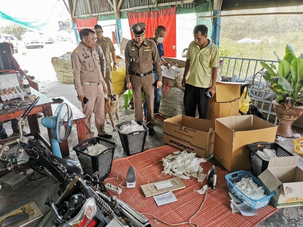 Thaïlande : raid dans un atelier soupçonné de recycler des masques usagés