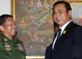 Le chef de la junte militaire birmane sollicite l’aide de son homologue thaïlandais en matière de démocratie