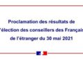 Élection des conseillers des Français de l’étranger en Thaïlande et en Birmanie : proclamation des résultats