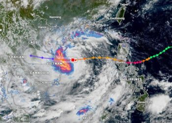 Le typhon Noru arrive en Thaïlande sous forme de tempête tropicale